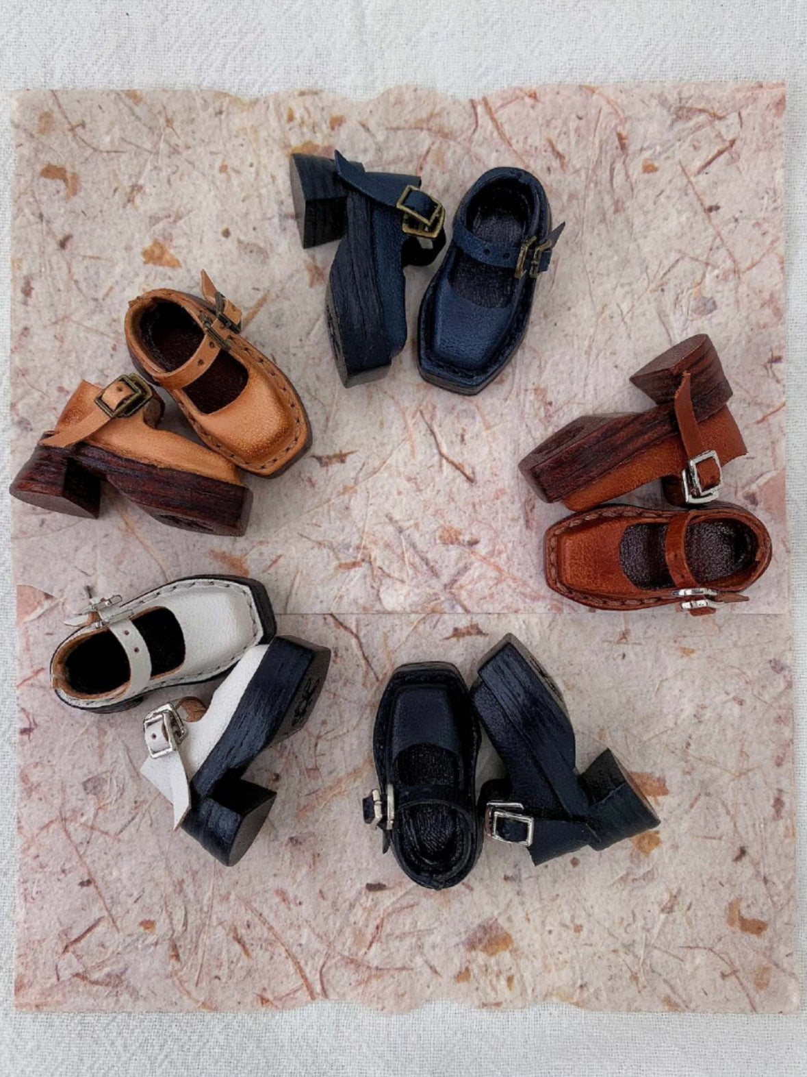 Square Toe Chunky Platform Blythe Mary Janes | ToastDoll
