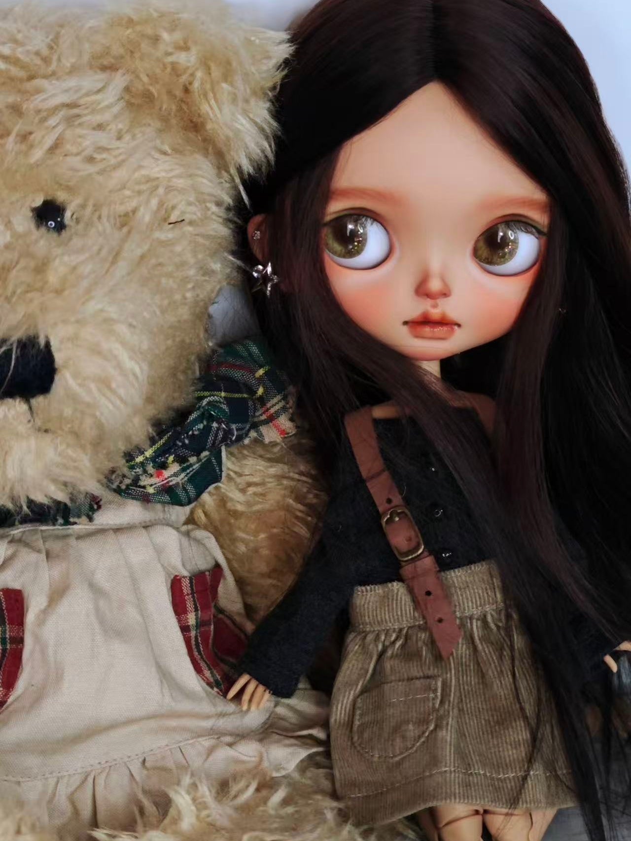 Mina Custom Blythe OOAK Half Body Shot | ToastDoll
