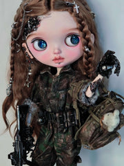 Cyberoid Mecha Girl - Custom Blythe Commission - ToastDoll