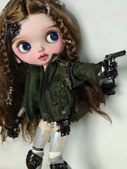 Cyberoid Mecha Girl - Custom Blythe Commission - ToastDoll
