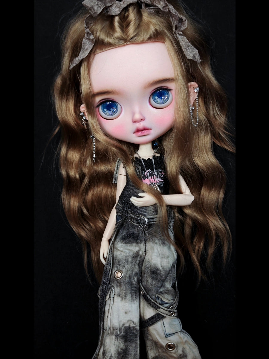 Skye Custom Blythe OOAK - Rebellious Dreamy Doll - ToastDoll