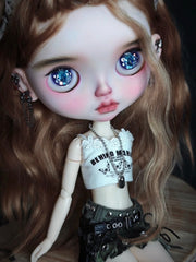 Bella Custom Blythe OOAK - Sporty Cool Doll - ToastDoll