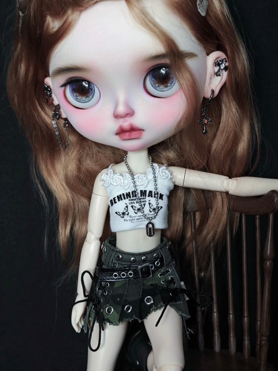 Bella Custom Blythe OOAK - Sporty Cool Doll - ToastDoll