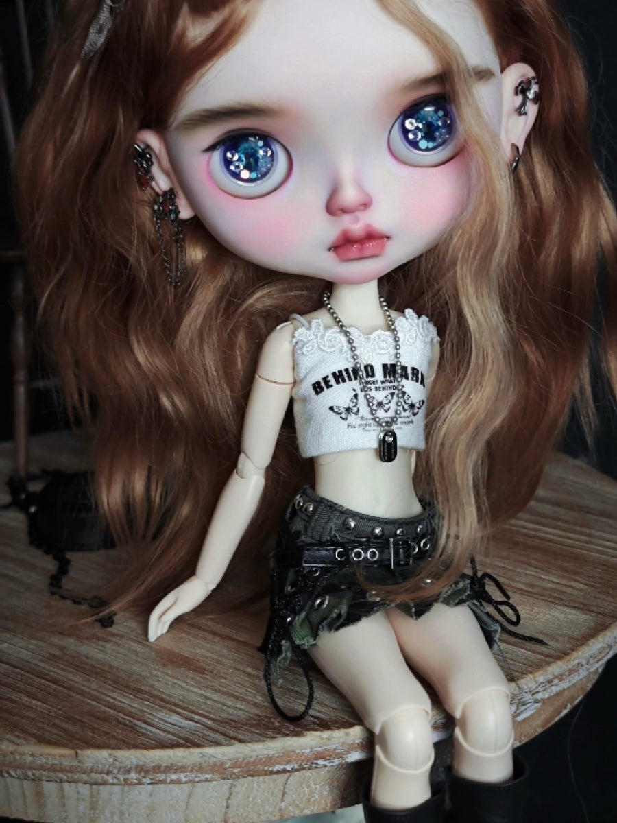 Bella Custom Blythe OOAK - Sporty Cool Doll - ToastDoll