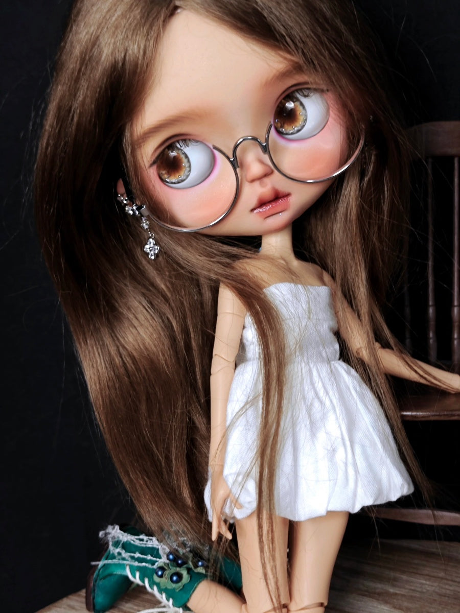 Bianca Custom Blythe OOAK - Pure Tan Doll - ToastDoll