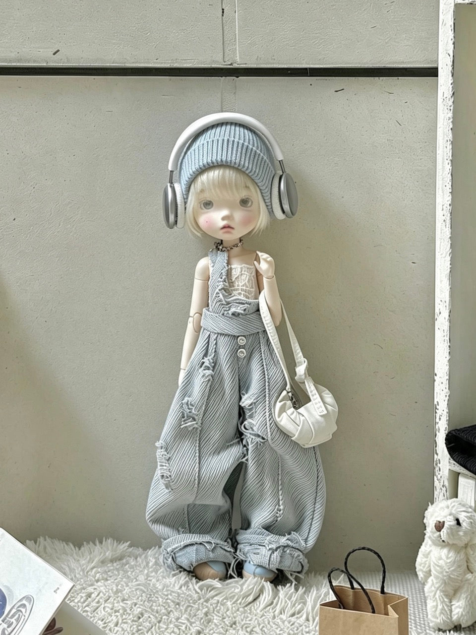 Baggy Street Blythe 1/6 BJD Outfit - Handmade Clothes - ToastDoll