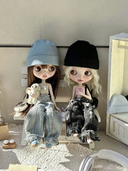 Baggy Street Blythe 1/6 BJD Outfit - Handmade Clothes - ToastDoll