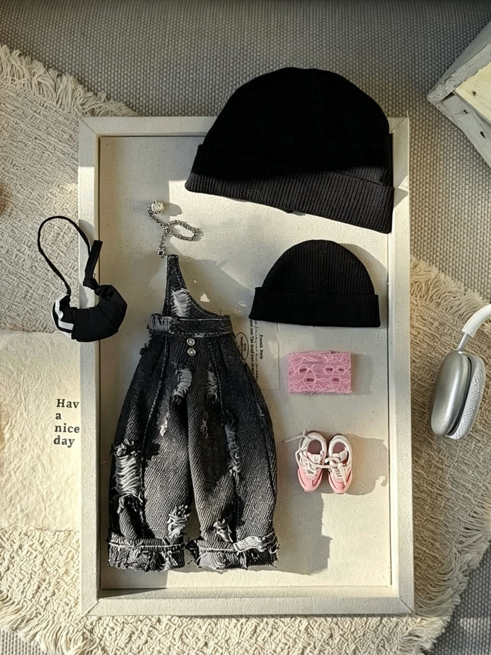 Baggy Street Blythe 1/6 BJD Outfit - Handmade Clothes - ToastDoll