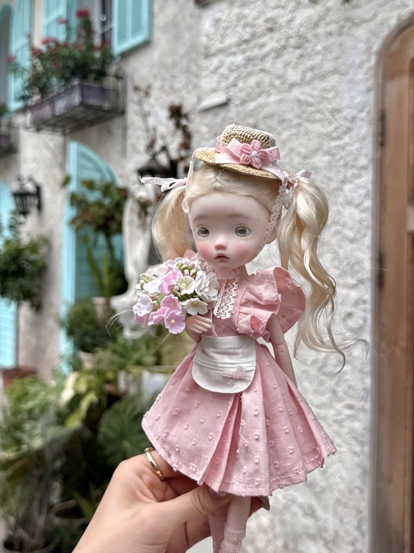 Garden Picnic Blythe 1/6 BJD Outfit - Handmade Clothes - ToastDoll