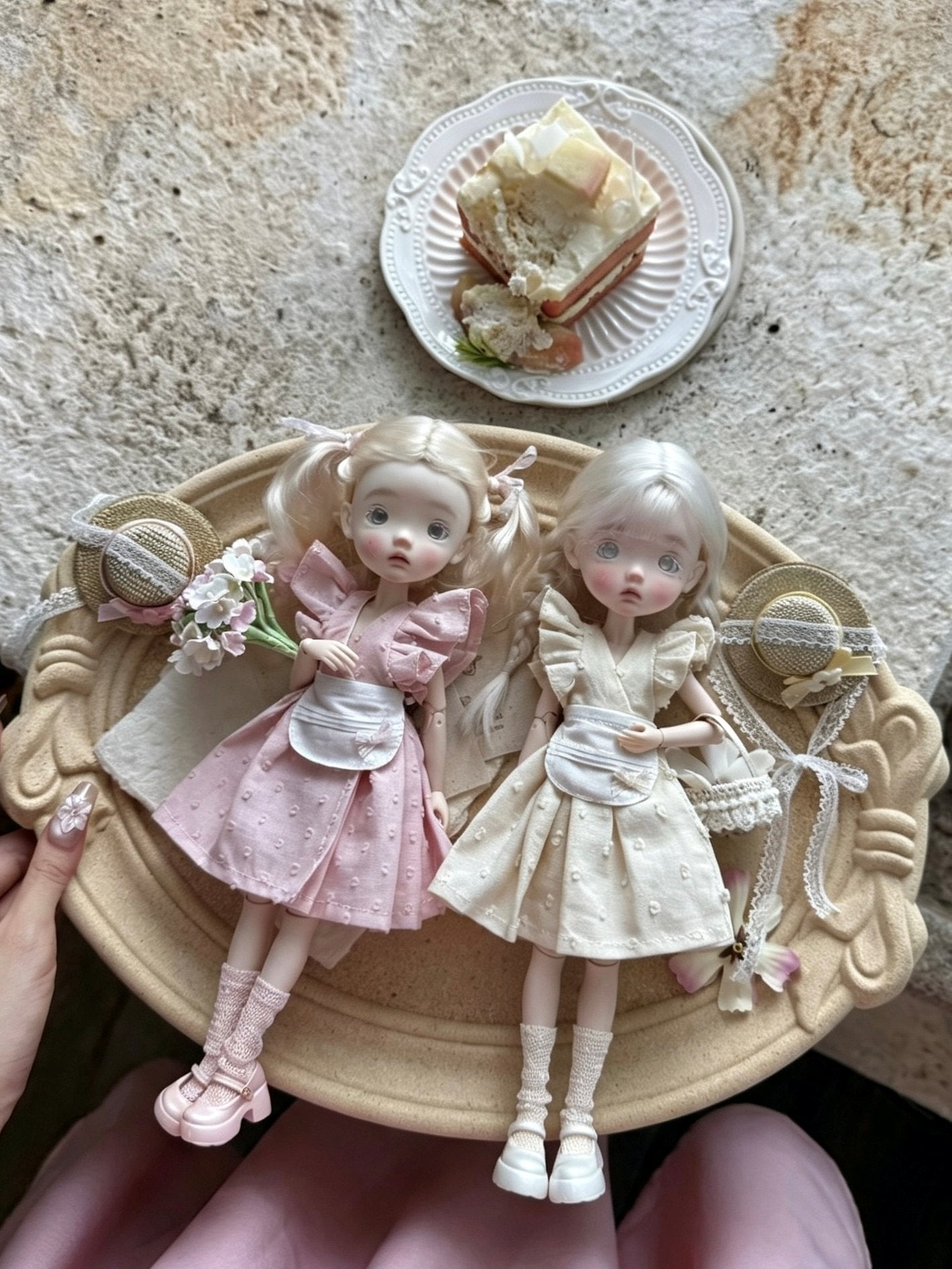 Garden Picnic Blythe 1/6 BJD Outfit - Handmade Clothes - ToastDoll