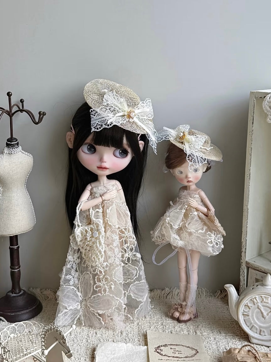 Lace Floral Blythe 1/6 BJD Outfit | ToastDoll