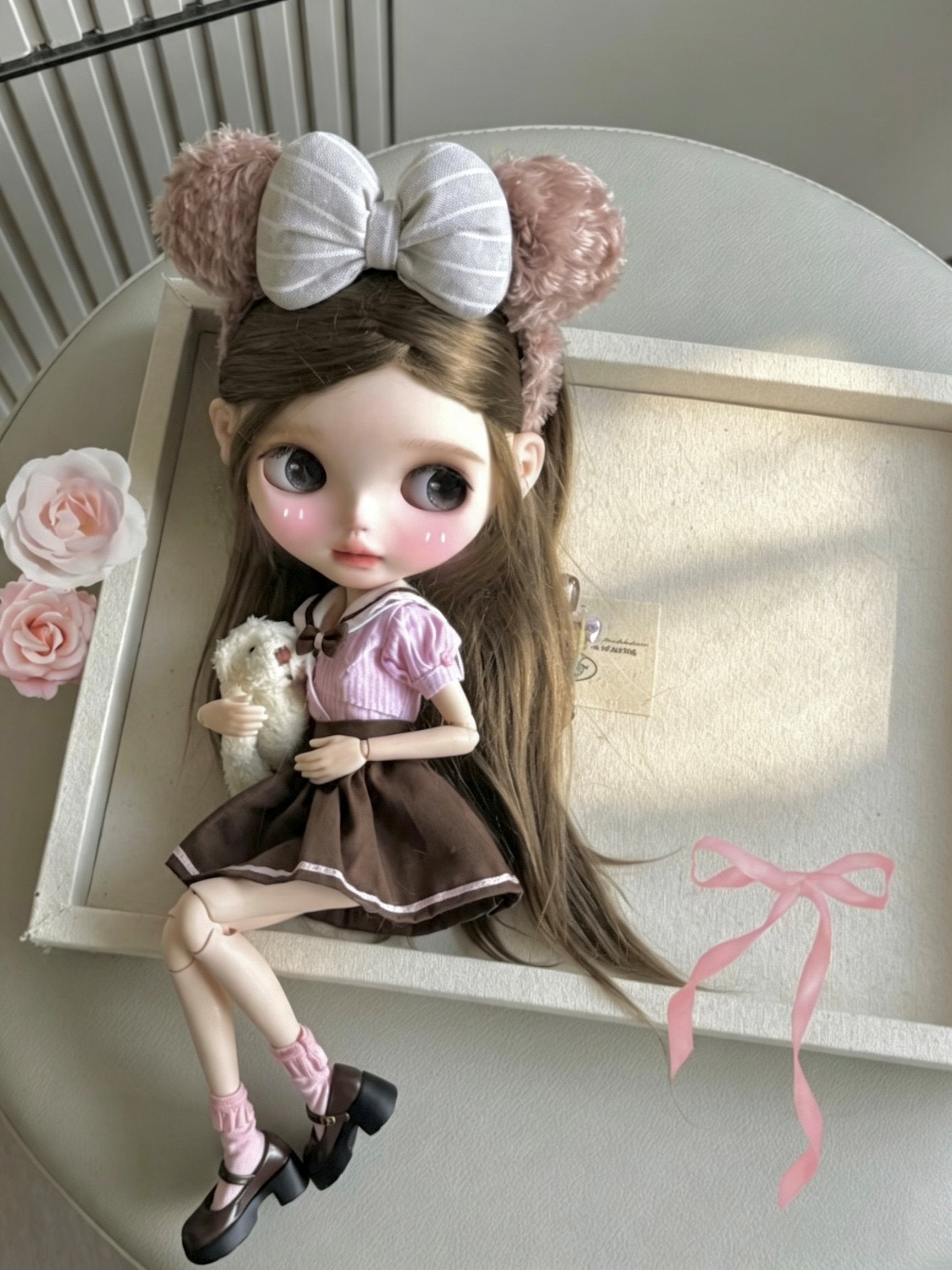 Romantic Sailor Blythe BJD Set - Handmade Doll Clothes - ToastDoll