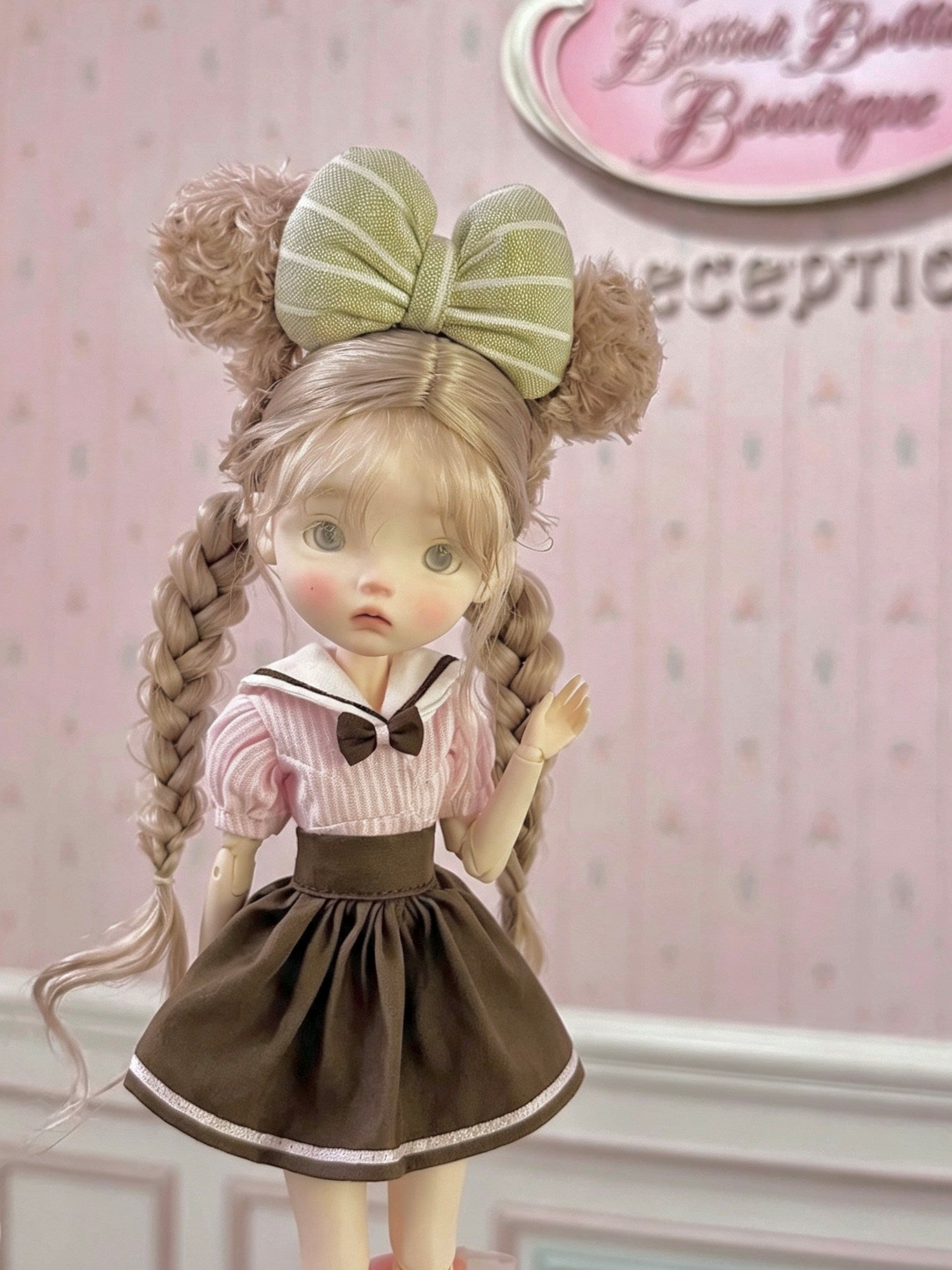 Romantic Sailor Blythe BJD Set - Handmade Doll Clothes - ToastDoll