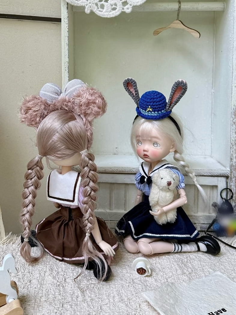 Romantic Sailor Blythe BJD Set - Handmade Doll Clothes - ToastDoll