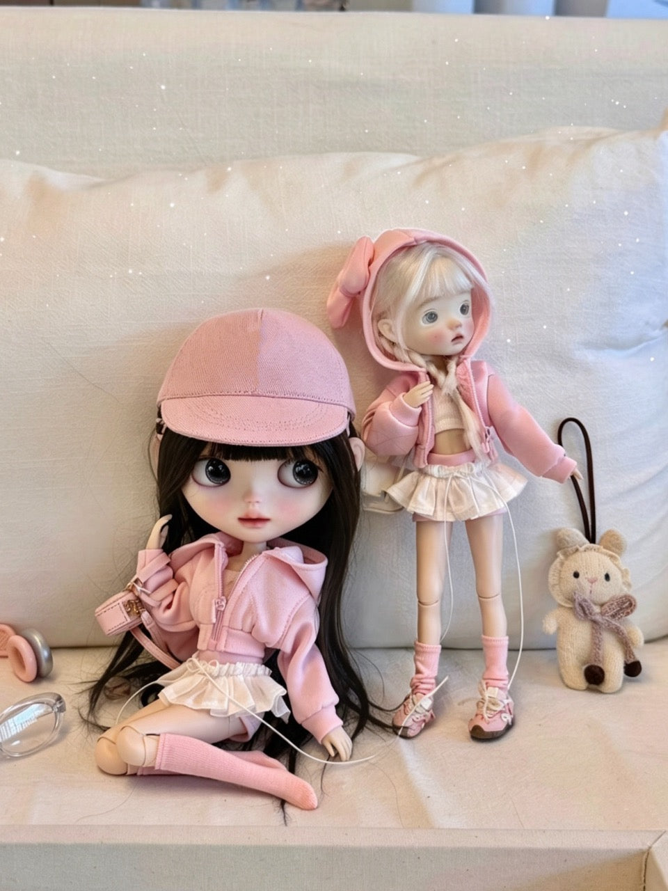 Pink Sporty Blythe BJD OutfitToastDoll | ToastDoll