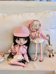 Pink Sporty Blythe BJD OutfitToastDoll | ToastDoll