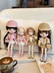 Chic Sporty Blythe BJD Outfit - Handmade Doll Clothes - ToastDoll