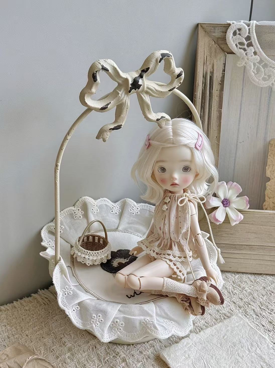 Sweet Cotton Blythe BJD Outfit - Handmade Doll Clothes - ToastDoll