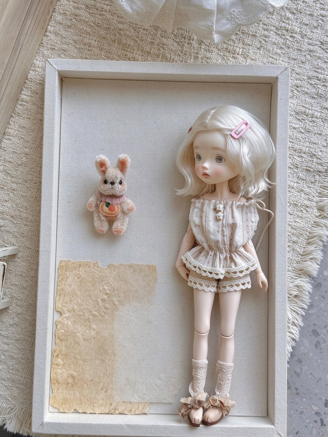 Sweet Cotton Blythe BJD Outfit - Handmade Doll Clothes - ToastDoll