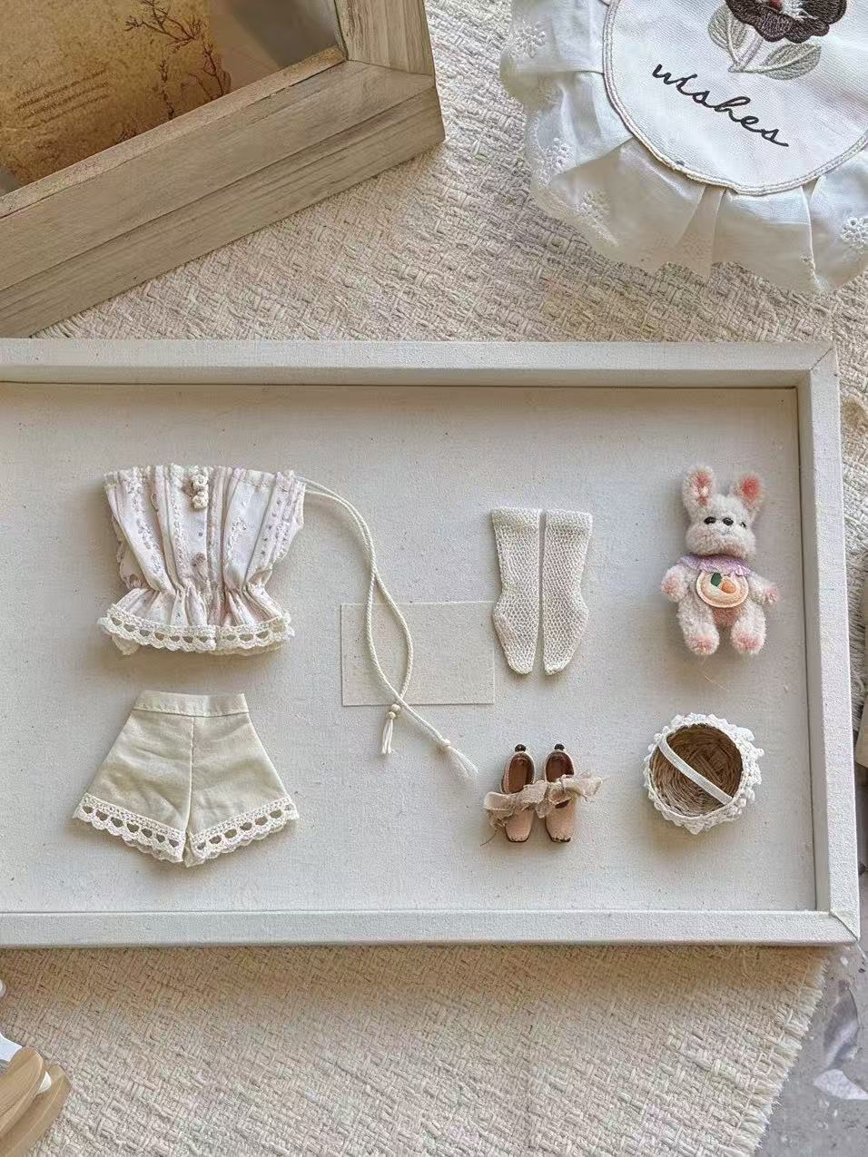 Sweet Cotton Blythe BJD Outfit - Handmade Doll Clothes - ToastDoll