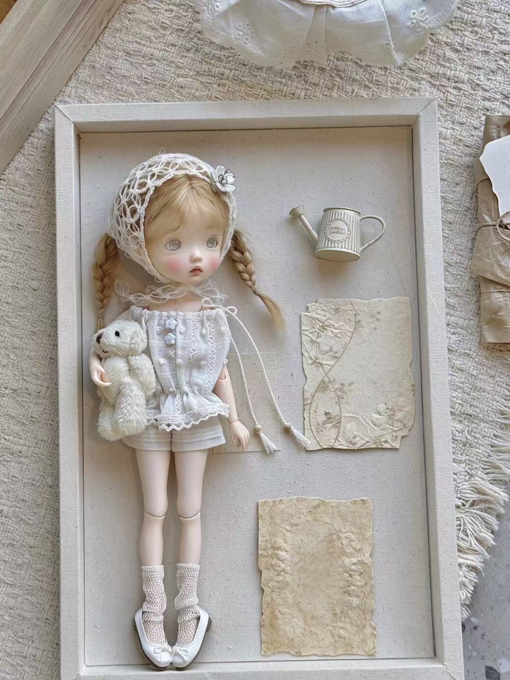 Sweet Cotton Blythe BJD Outfit - Handmade Doll Clothes - ToastDoll