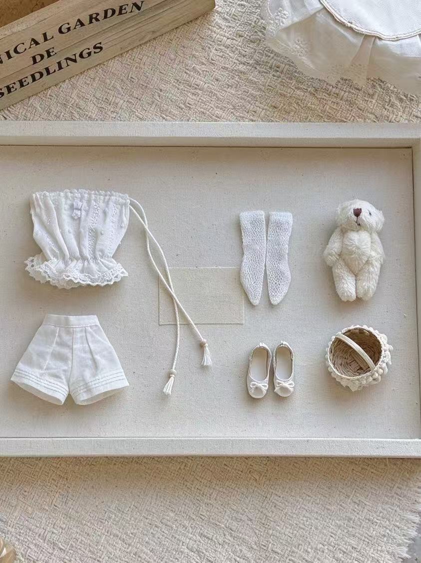 Sweet Cotton Blythe BJD Outfit - Handmade Doll Clothes - ToastDoll