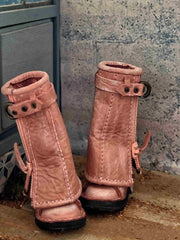 Handmade Shoes for Blythe/ Ob24/ Ob22/ BJD/GSC, Distressed 2 in 1 Boots