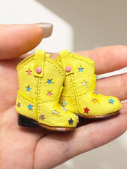 Star Blythe BJD Ob11 Boots - Handmade Doll Shoes - ToastDoll