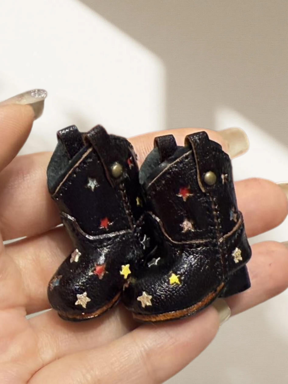 Star Blythe BJD Ob11 Boots - Handmade Doll Shoes - ToastDoll
