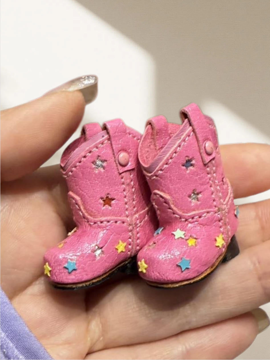 Star Blythe BJD Ob11 Boots - Handmade Doll Shoes - ToastDoll