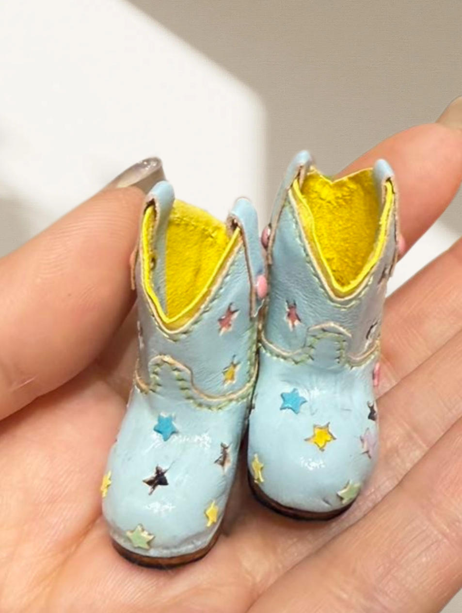 Star Blythe BJD Ob11 Boots - Handmade Doll Shoes - ToastDoll