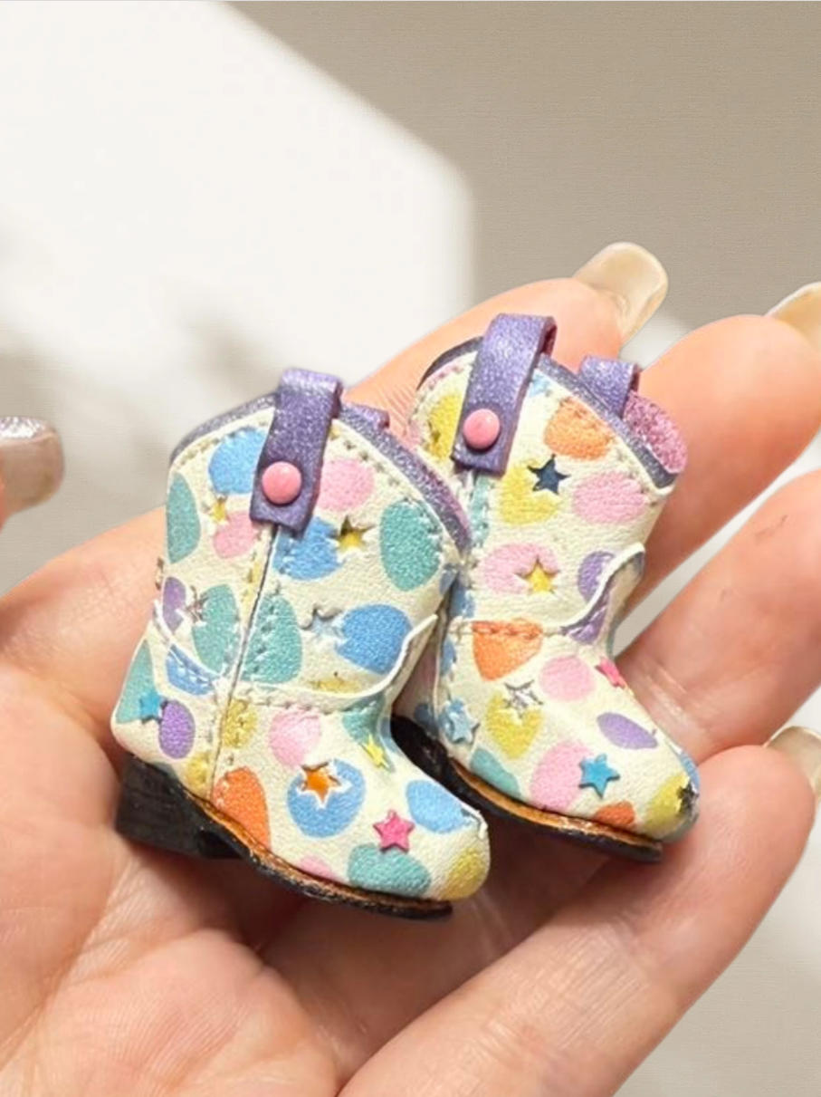 Star Blythe BJD Ob11 Boots - Handmade Doll Shoes - ToastDoll