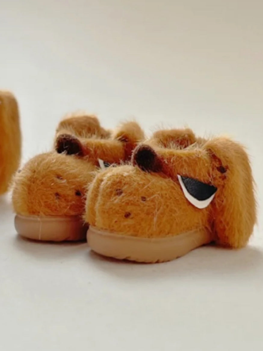 Handmade Shoes for Blythe/Obitsu/GSC, Furry Snow Boots