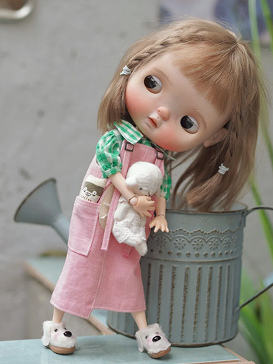 Handmade Shoes for Blythe/Obitsu/GSC, Furry Snow Boots