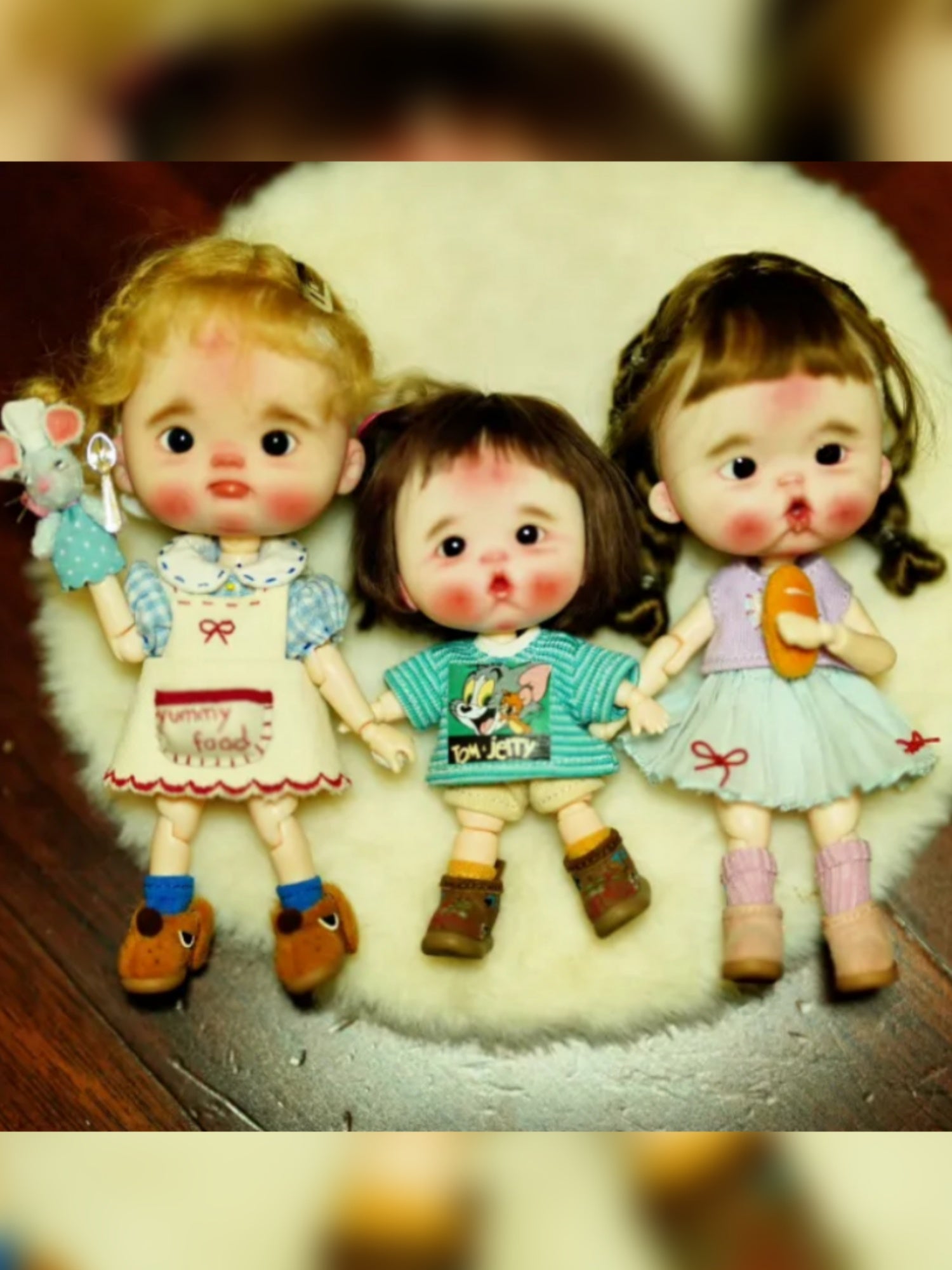 Handmade Shoes for Blythe/Obitsu/GSC, Furry Snow Boots