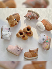 Handmade Shoes for Blythe/Obitsu/GSC, Furry Snow Boots