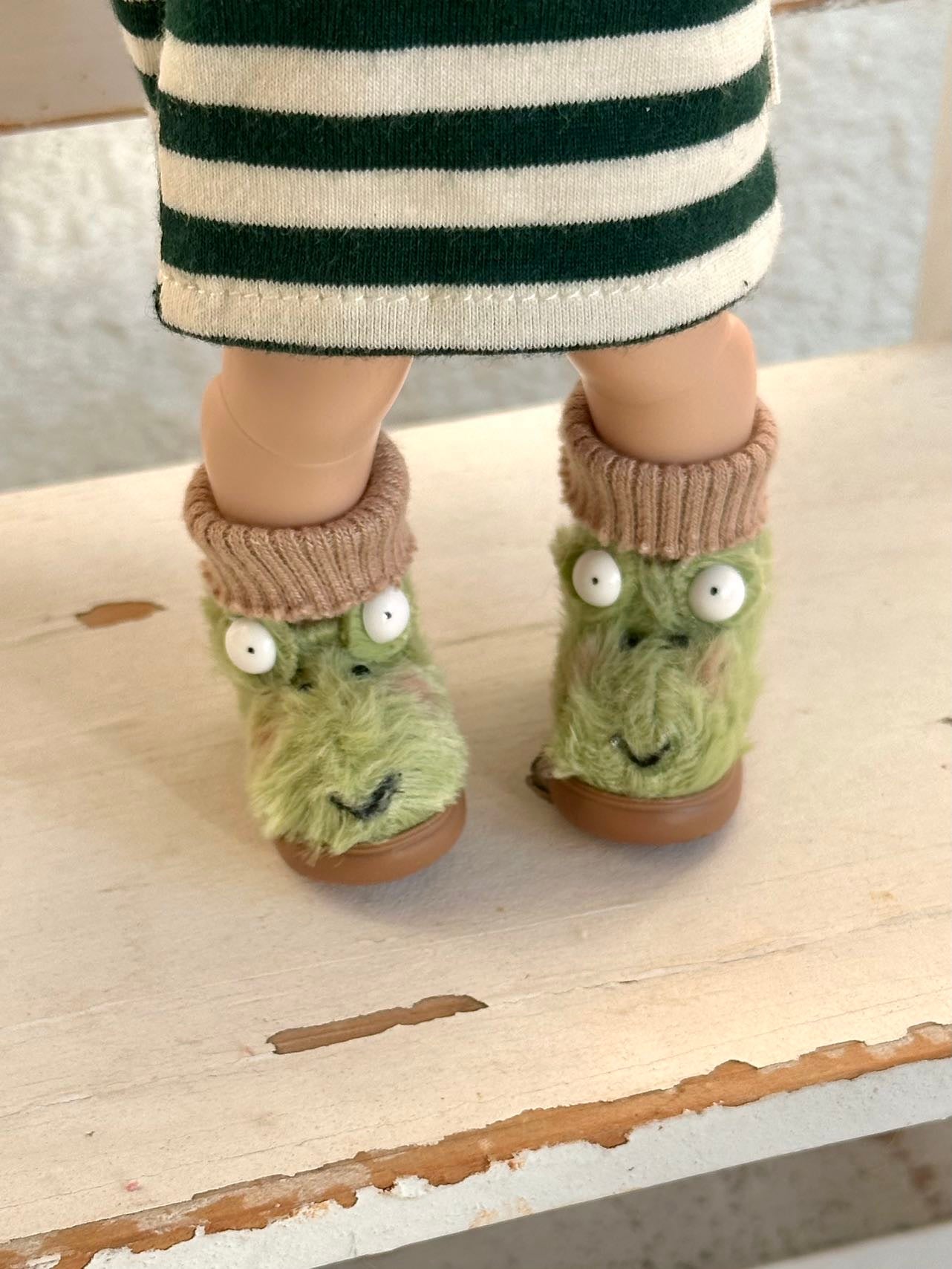 Handmade Shoes for Blythe/Obitsu/GSC, Furry Animal Shoes
