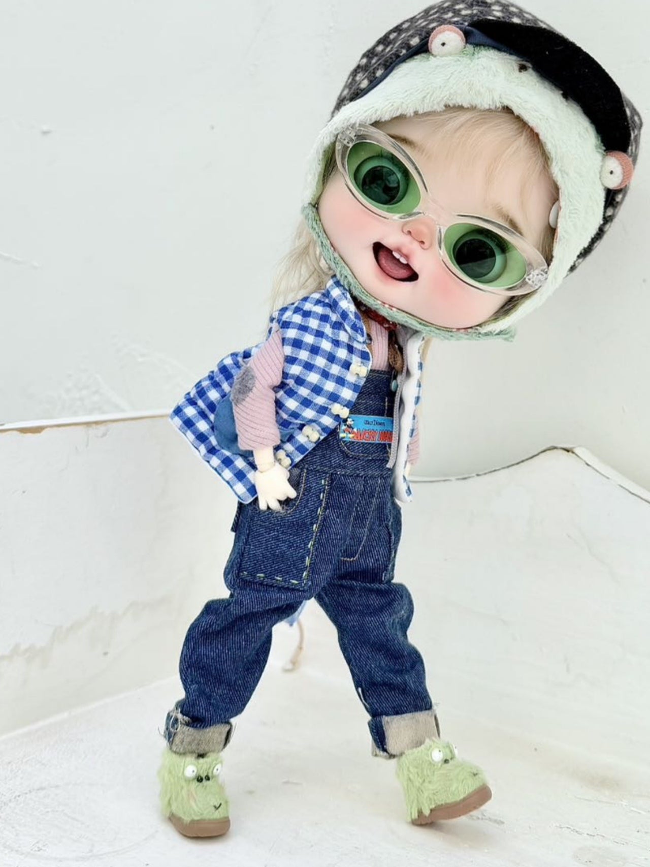 Handmade Shoes for Blythe/Obitsu/GSC, Furry Animal Shoes