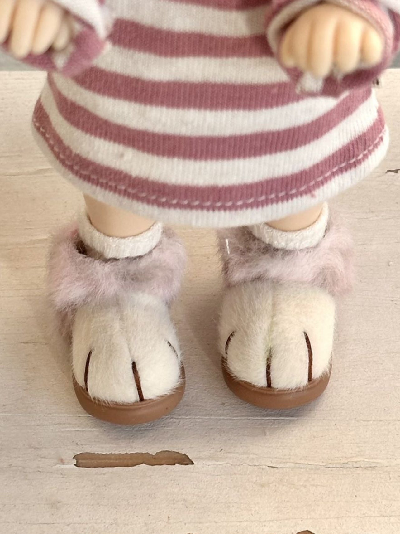 Handmade Shoes for Blythe/Obitsu/GSC, Furry Animal Shoes