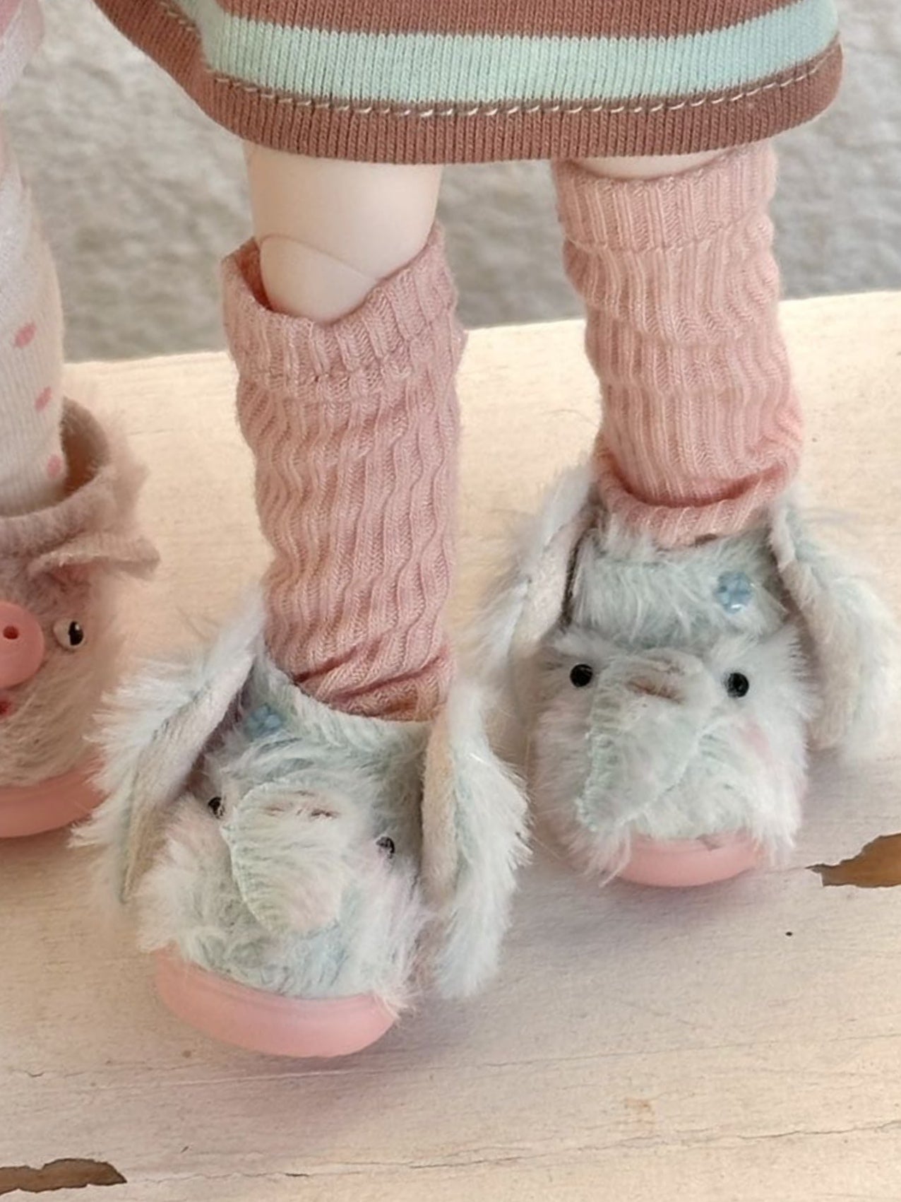 Handmade Shoes for Blythe/Obitsu/GSC, Furry Animal Shoes