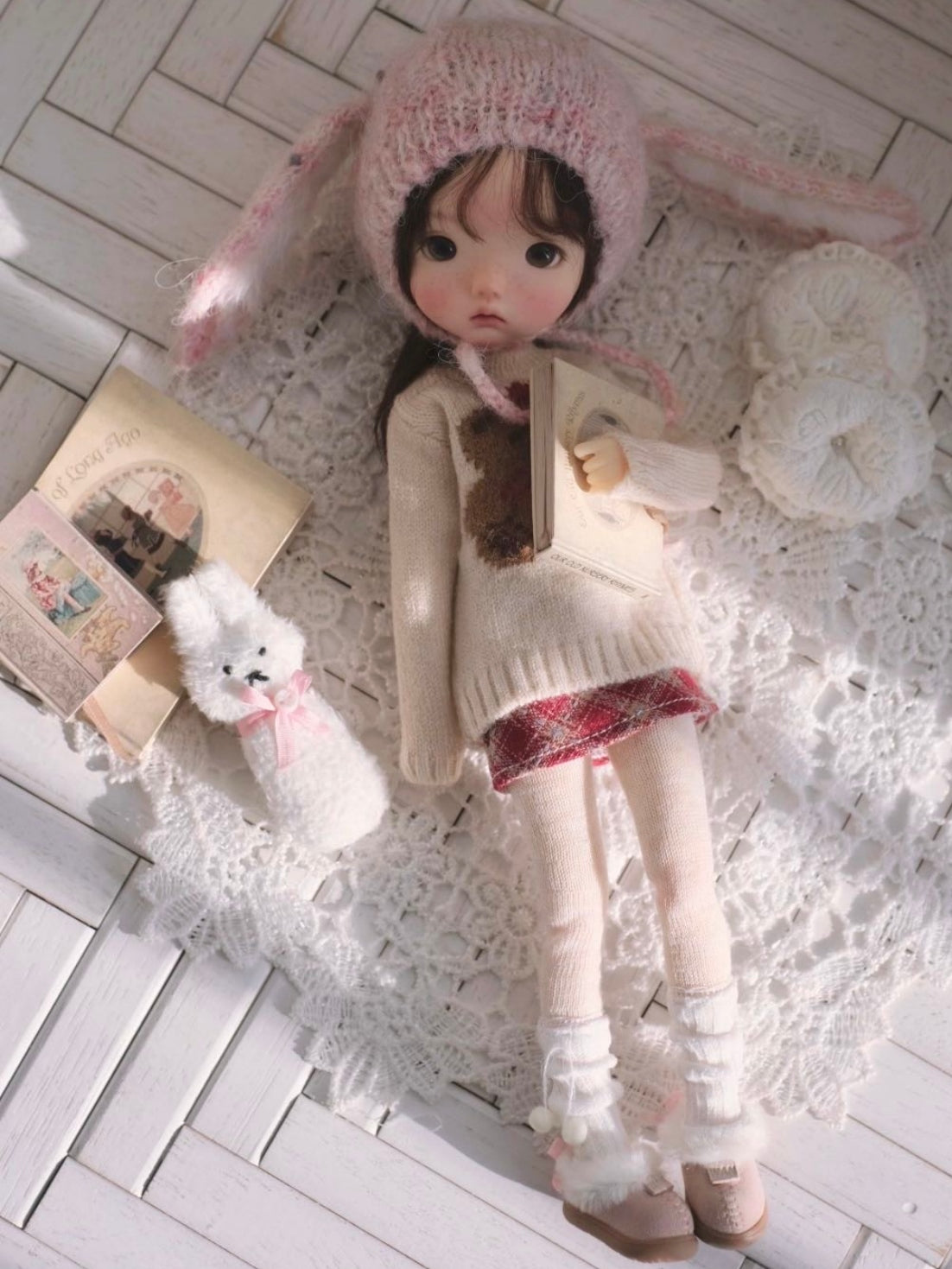 Handmade Shoes for Blythe/Obitsu/GSC, Winter Platform Slip On
