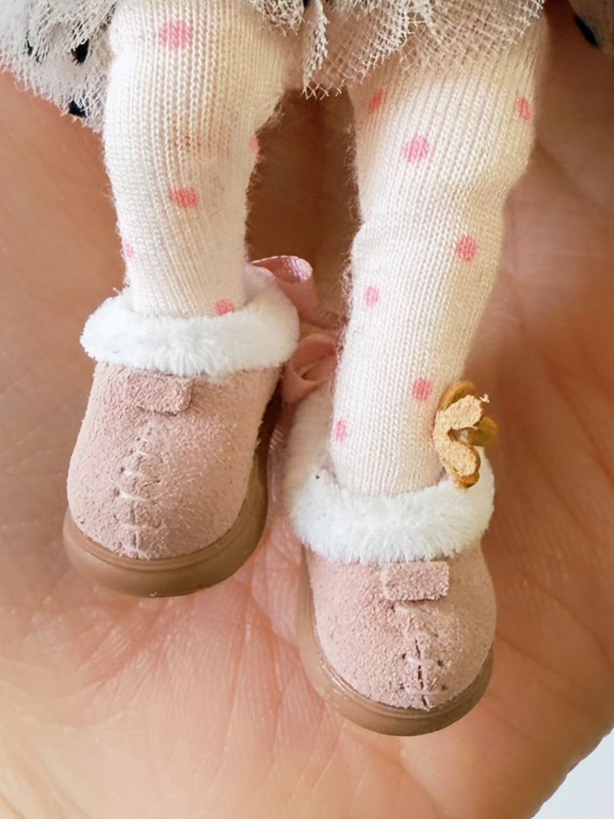 Handmade Shoes for Blythe/Obitsu/GSC, Winter Platform Slip On