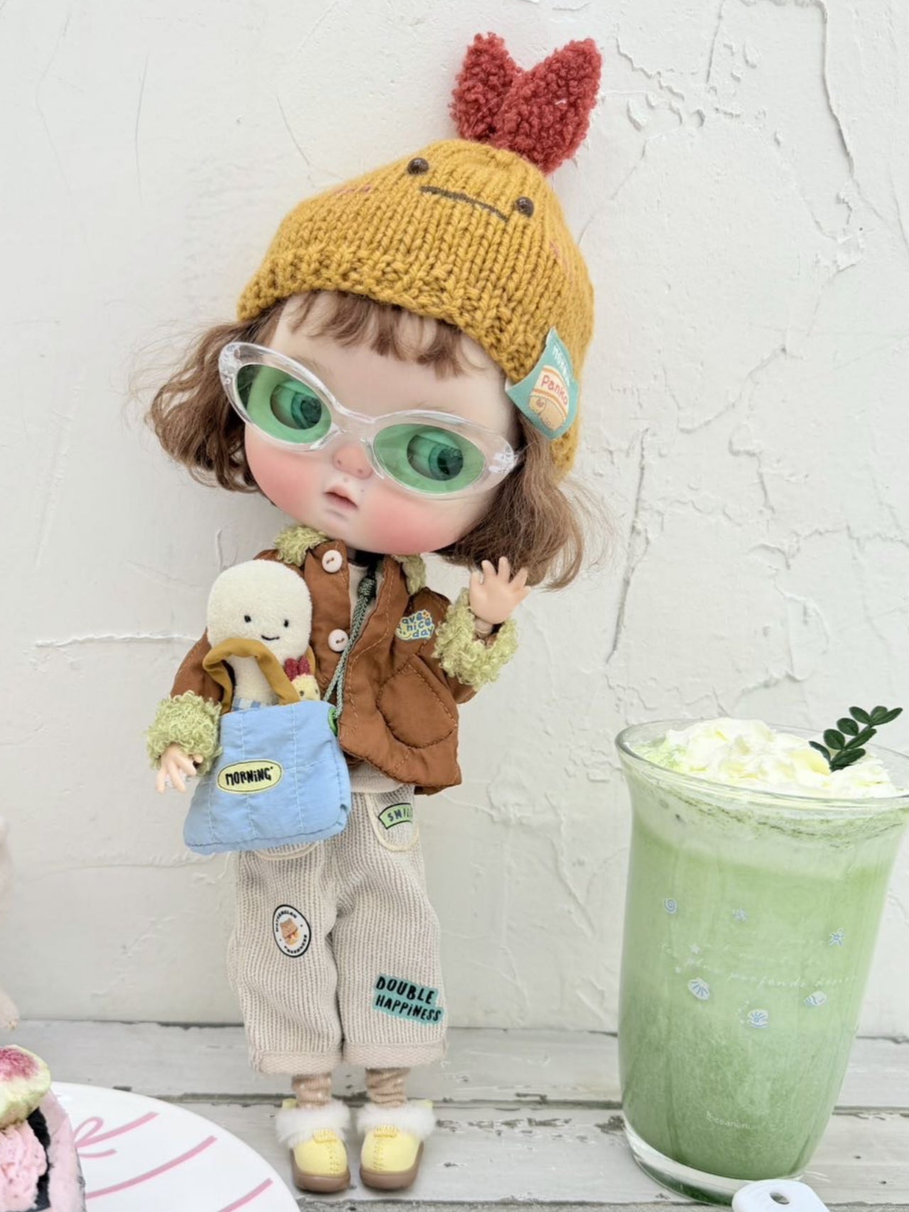 Handmade Shoes for Blythe/Obitsu/GSC, Winter Platform Slip On