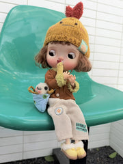 Handmade Shoes for Blythe/Obitsu/GSC, Winter Platform Slip On