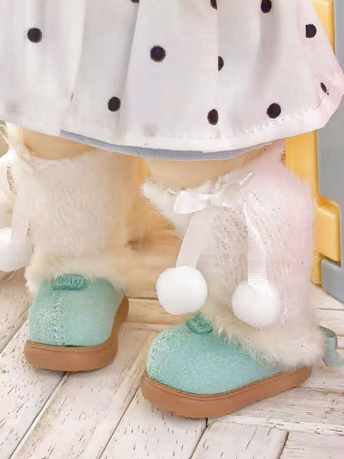 Handmade Shoes for Blythe/Obitsu/GSC, Winter Platform Slip On