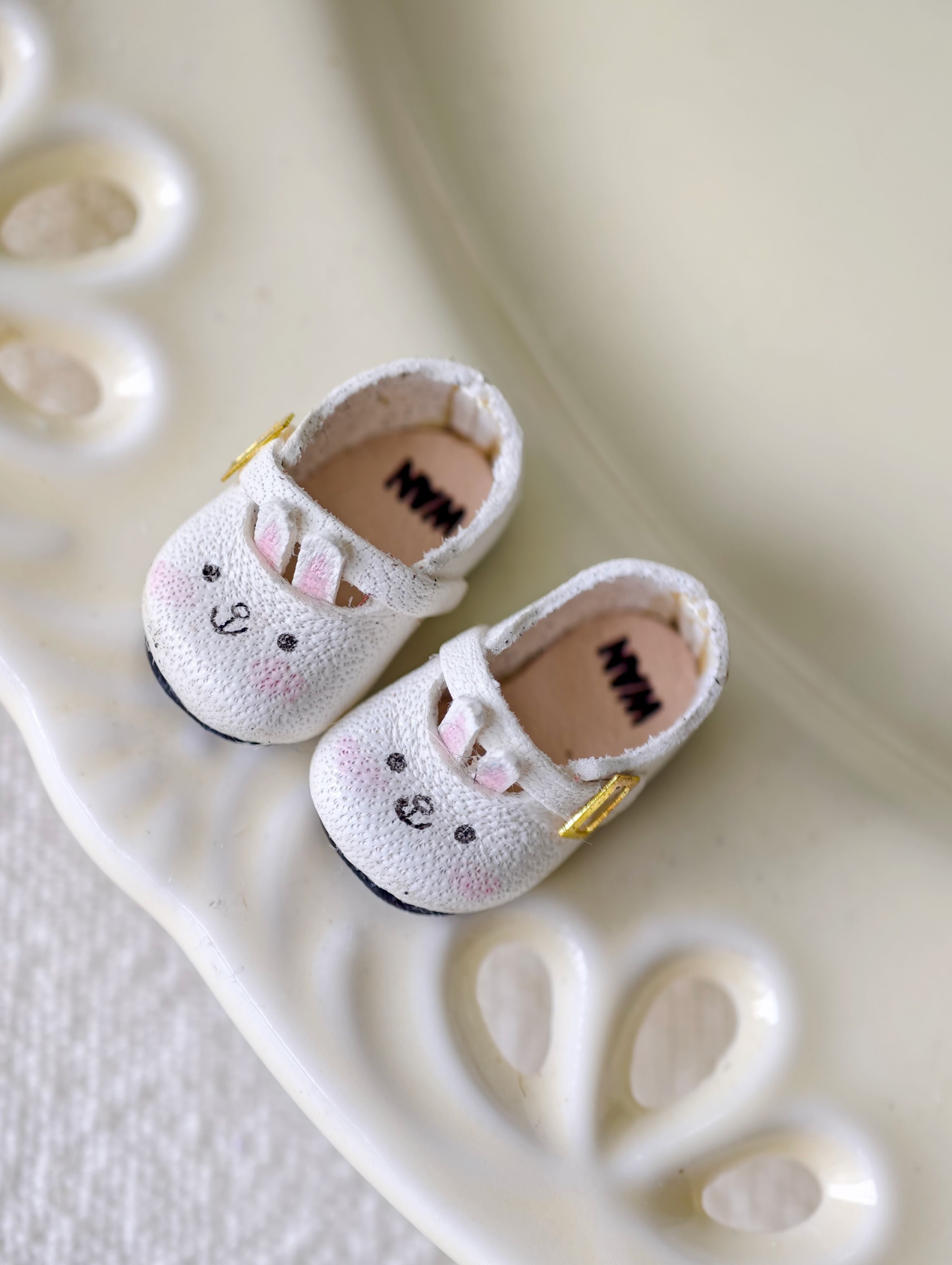 Cartoon Animal Cowhide Blythe OB11 Flats |  ToastDoll
