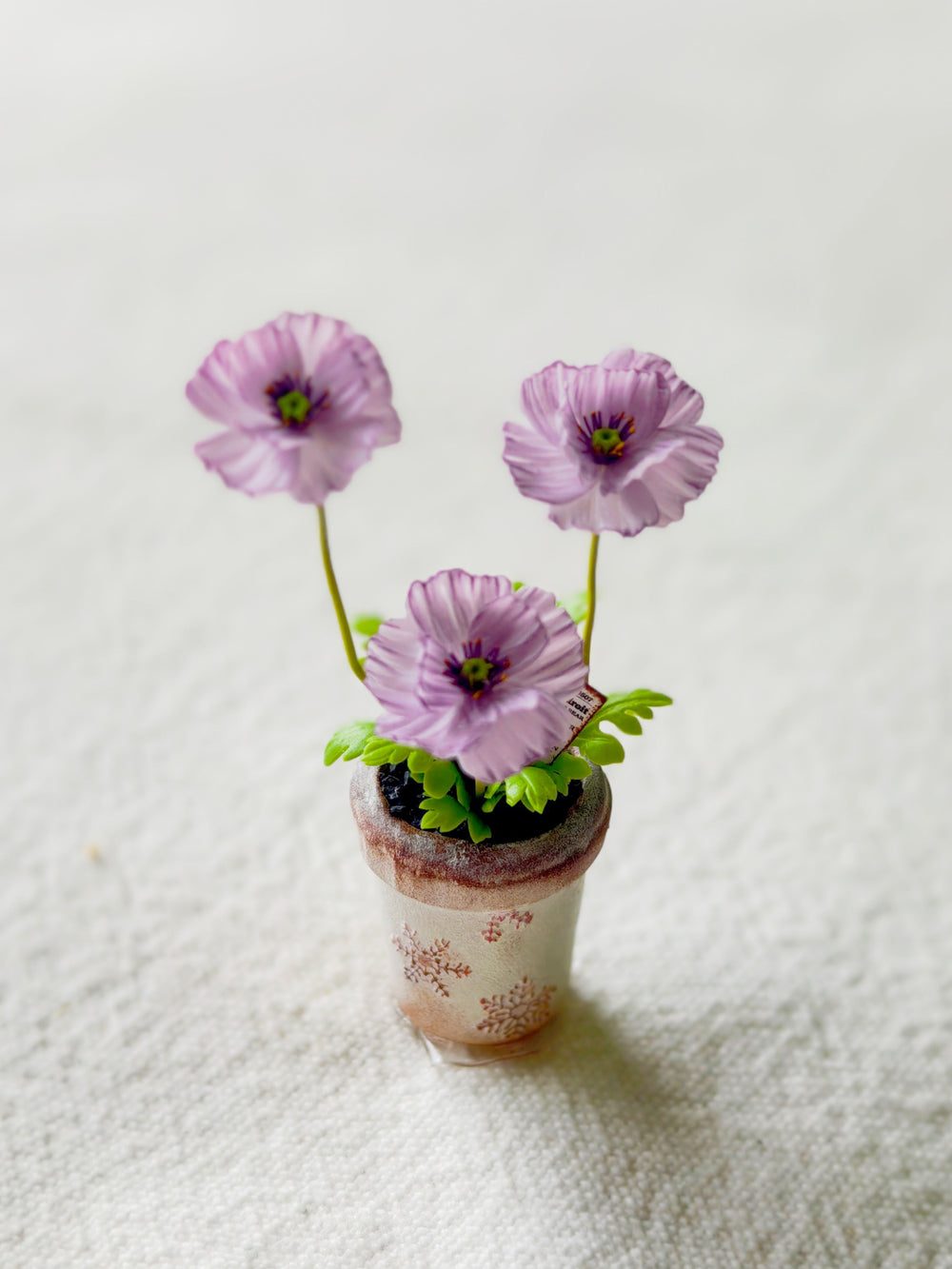 Purple Flower Potted Plant | ToastDoll
