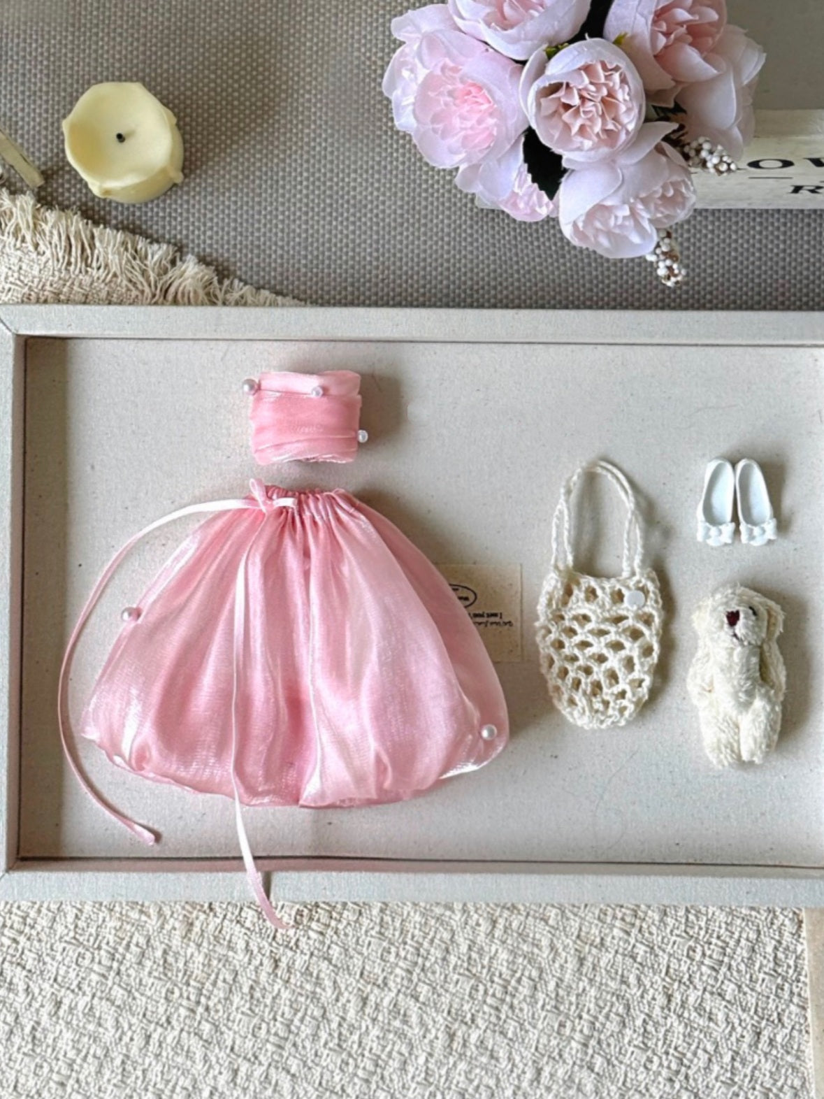 Vibrant Color Blythe 1/6 BJD Outfit Flat Lay | ToastDoll