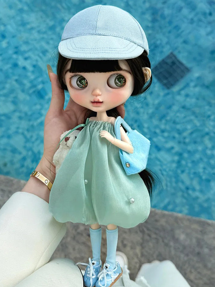 Vibrant Color Blythe 1/6 BJD Outfit - Handmade Doll Clothes - ToastDoll
