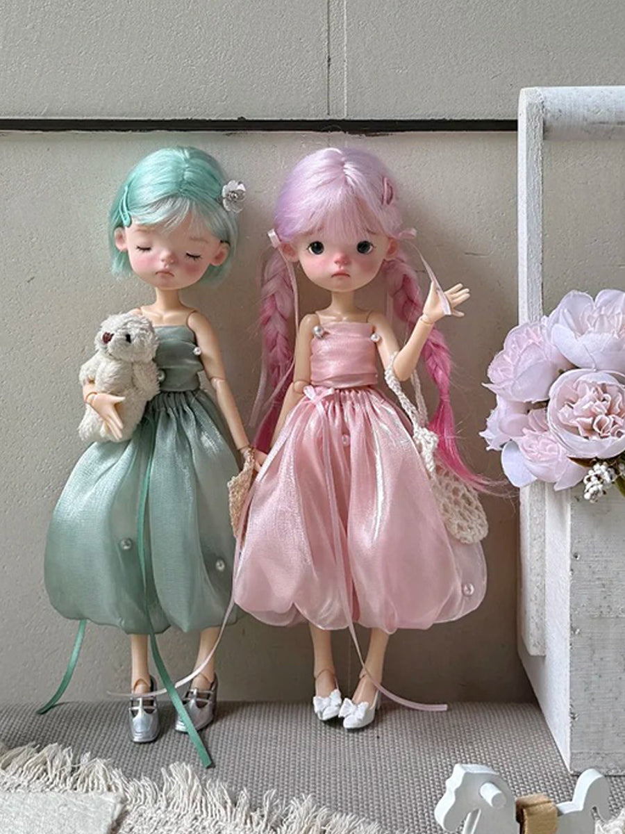 Vibrant Color Blythe 1/6 BJD Outfit Front View | ToastDoll